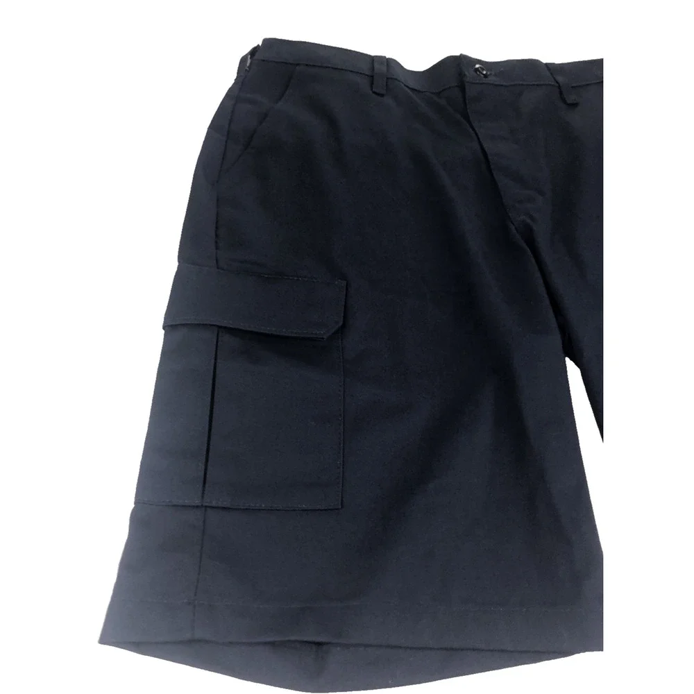 Red Kap Men's Cargo Shorts 36‎ X 12 Blue Work Uniform Industrial Clothing NEW
